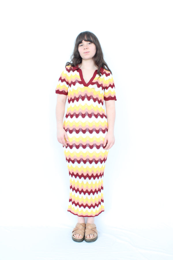 Steele - Crochet Squiggle Dress