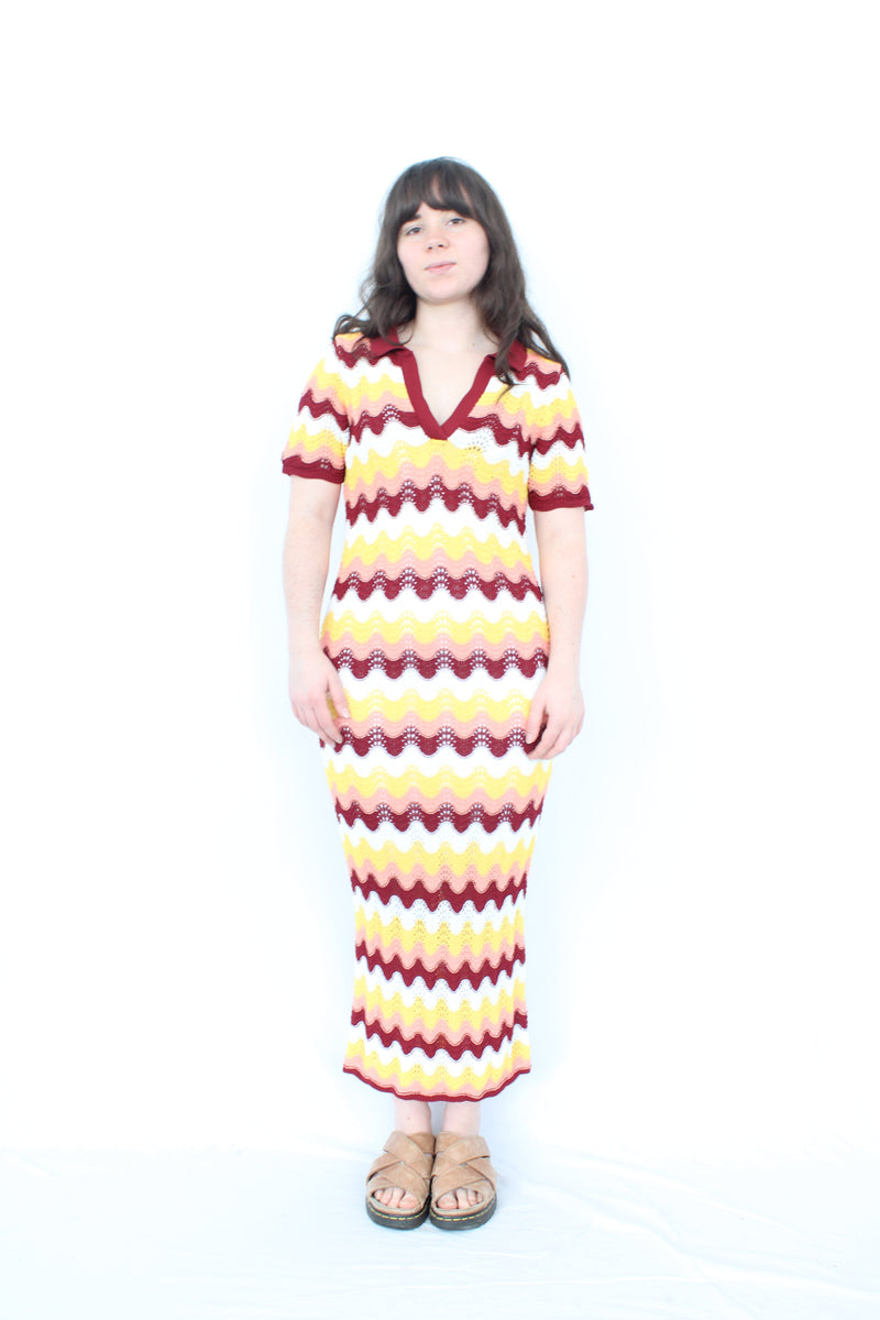 Steele - Crochet Squiggle Dress