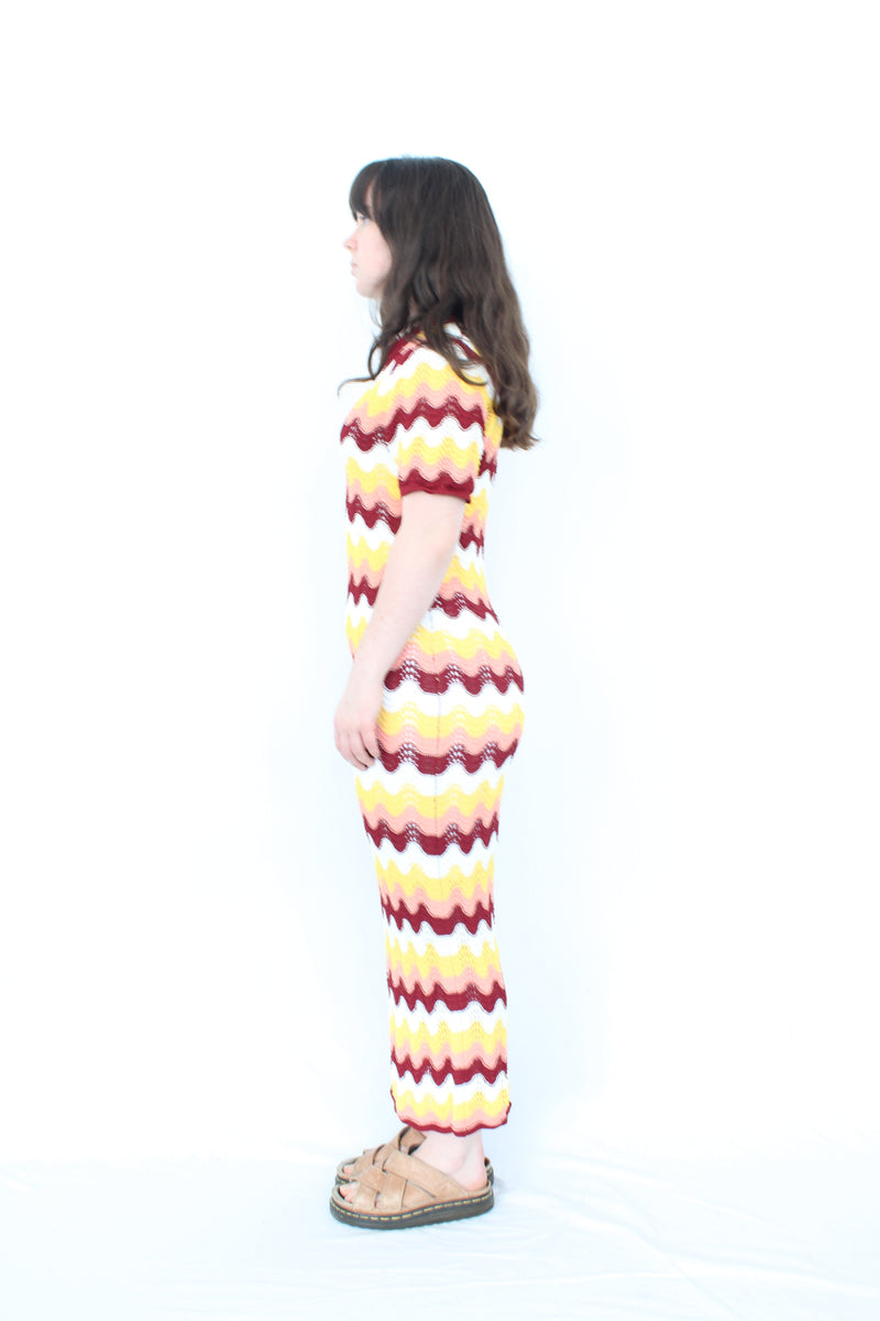 Steele - Crochet Squiggle Dress
