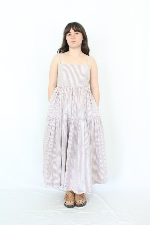 Elka Collective - Striped Tiered Dress