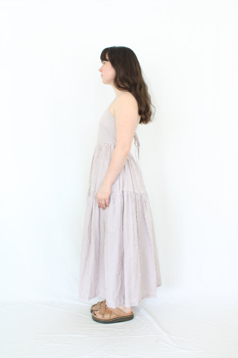 Elka Collective - Striped Tiered Dress