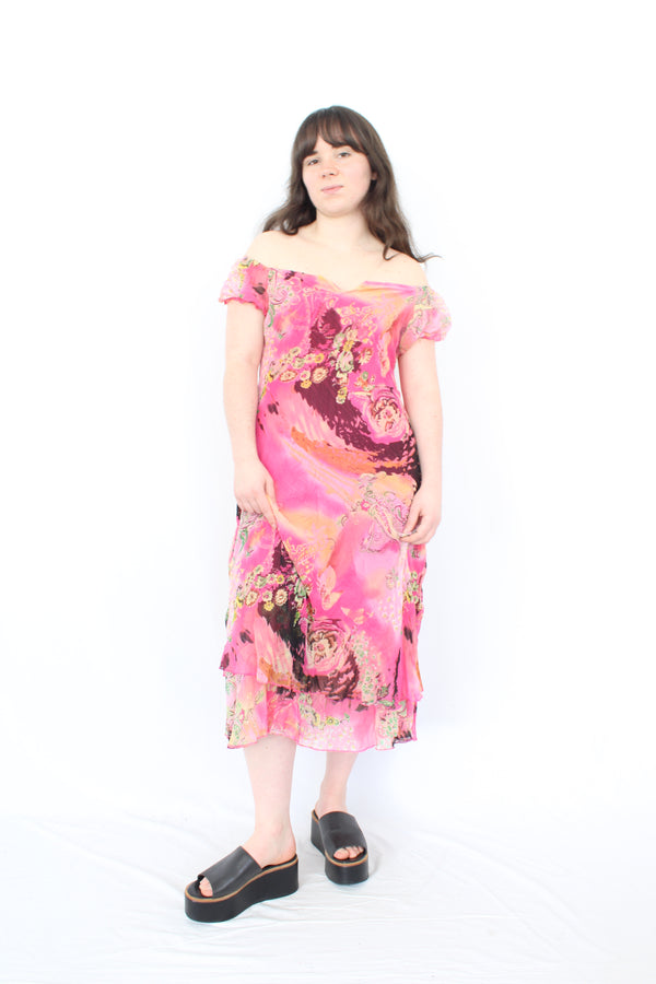 Kivenst - Vintage Floral Dress
