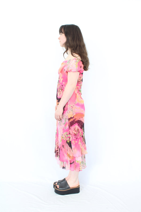 Kivenst - Vintage Floral Dress