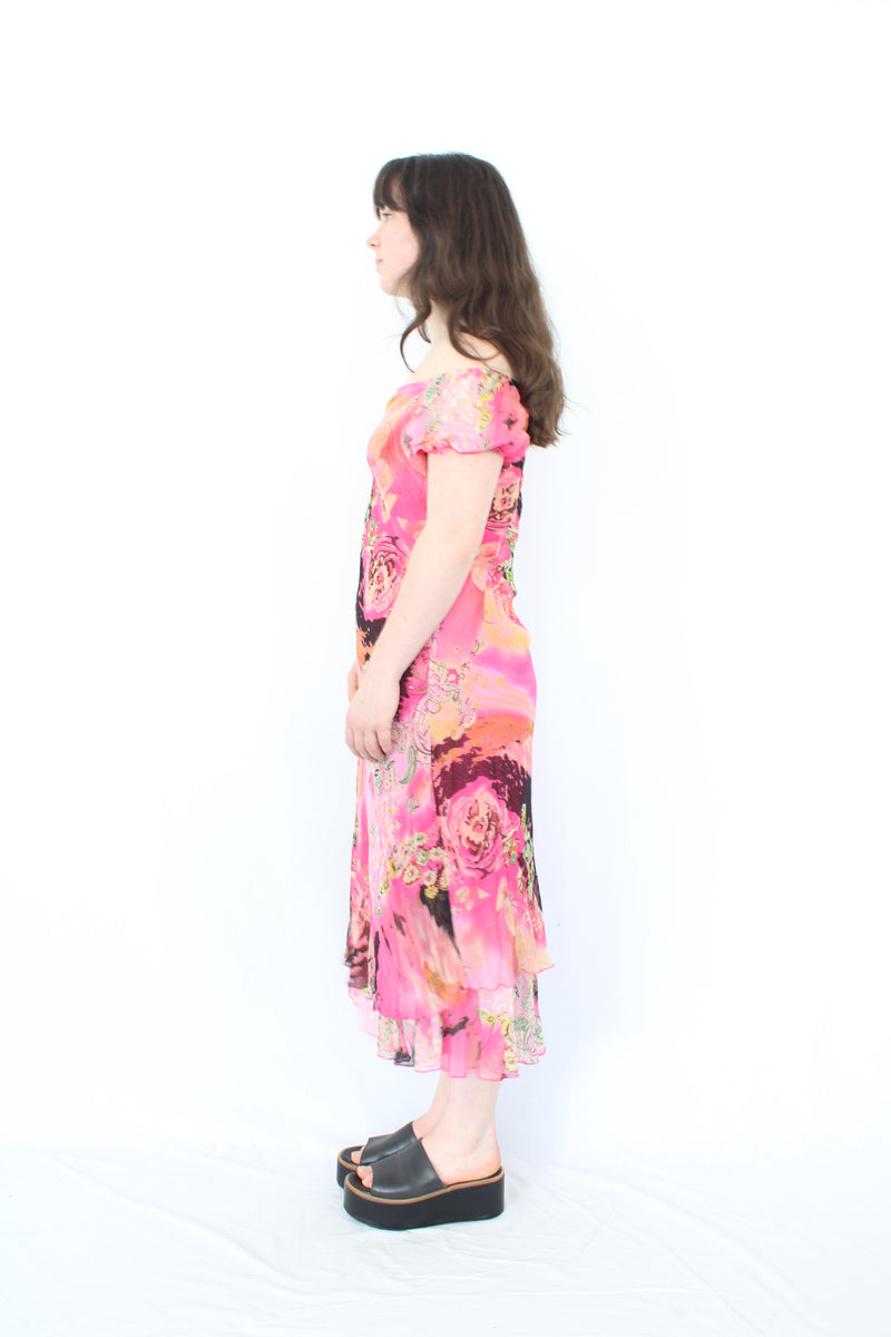 Kivenst - Vintage Floral Dress