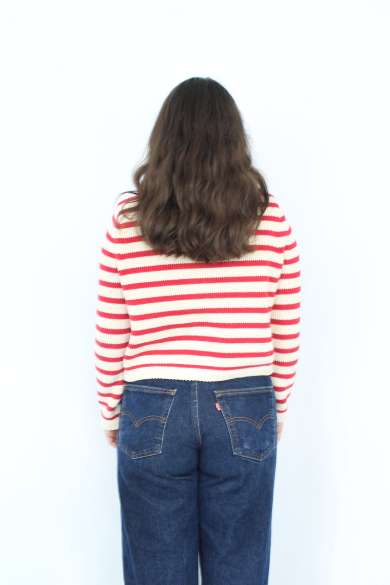 Massimo Dutti - Chunky Striped Cardigan