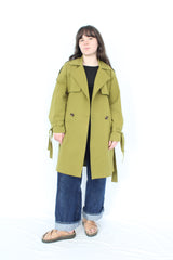 Celine - Green Trench Coat