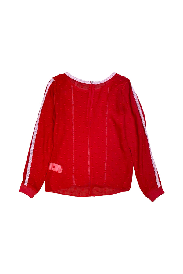 Trelise Cooper - Red/Pink Long Sleeve Shirt