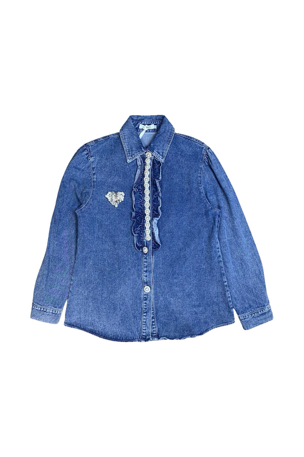 Lovery - Denim Long Sleeve Shirt