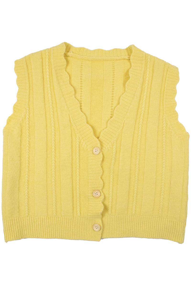 No Label - Button Up Vest