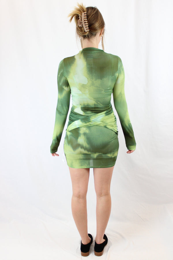 Asos Design - Twist Detail Mini Dress