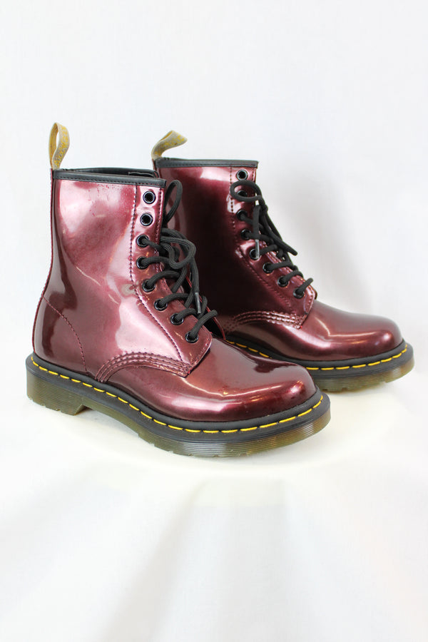 Dr Martens - 1460 Vegan Chrome Boots