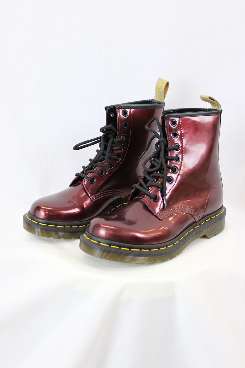 Dr Martens - 1460 Vegan Chrome Boots