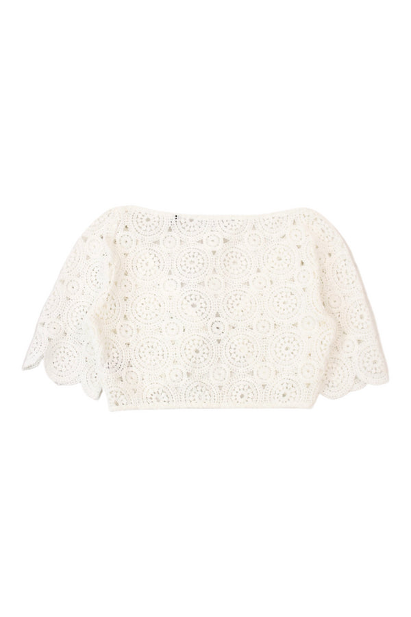 Rotate by Birger Christensen - Crochet Crop Top