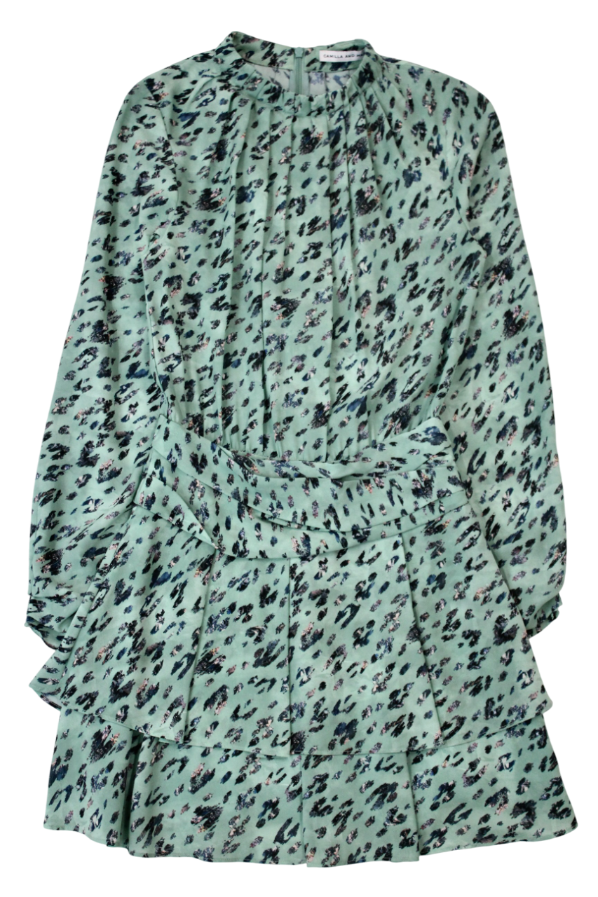 Camilla & Marc - Abstract Print Mini Dress