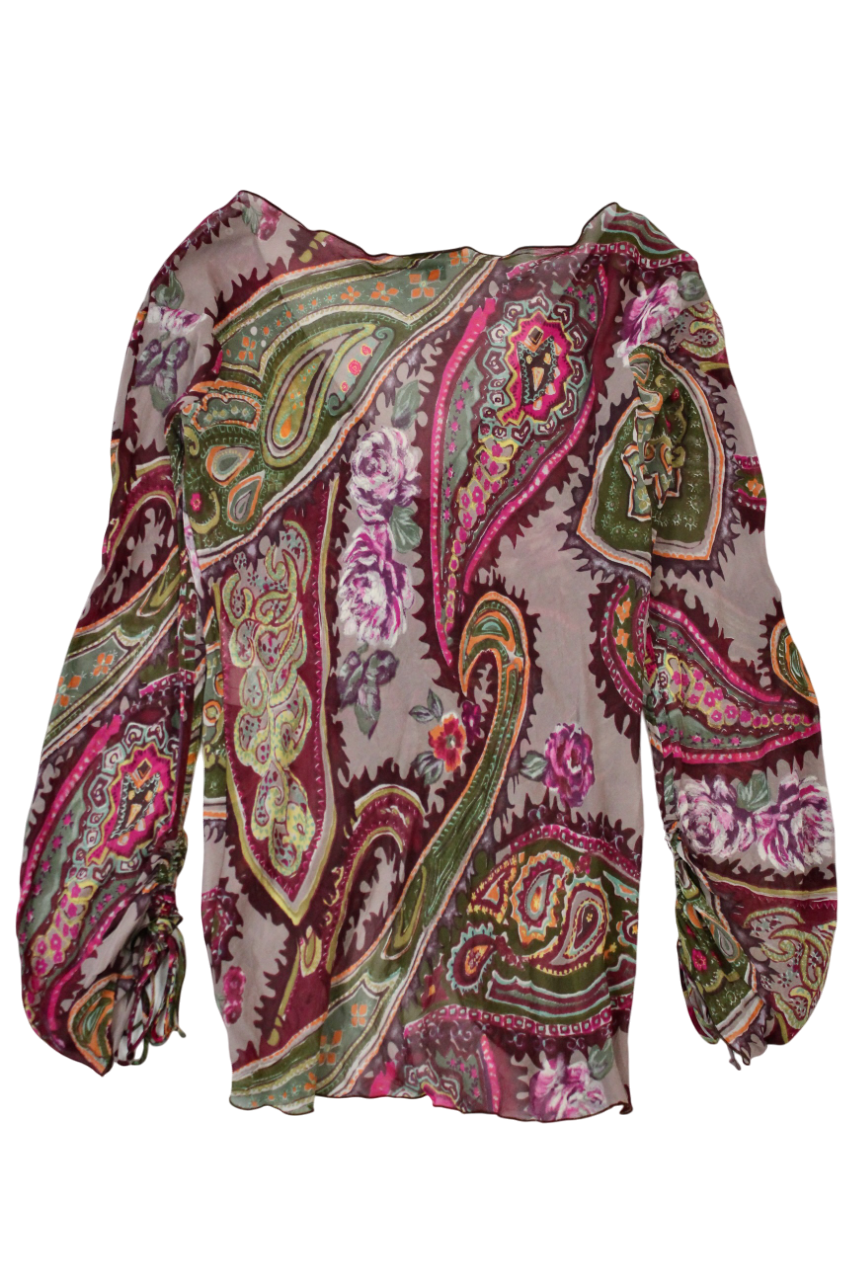 Boss Hugo Boss - Paisley Print Top