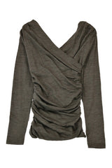 Marle - Merino Wool Gather Top