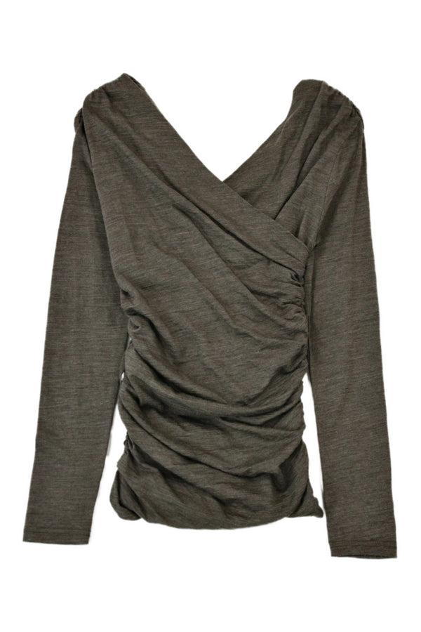 Marle - Merino Wool Gather Top
