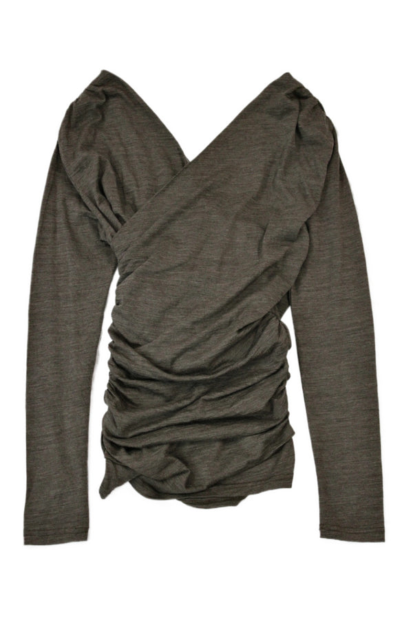 Marle - Merino Wool Gather Top