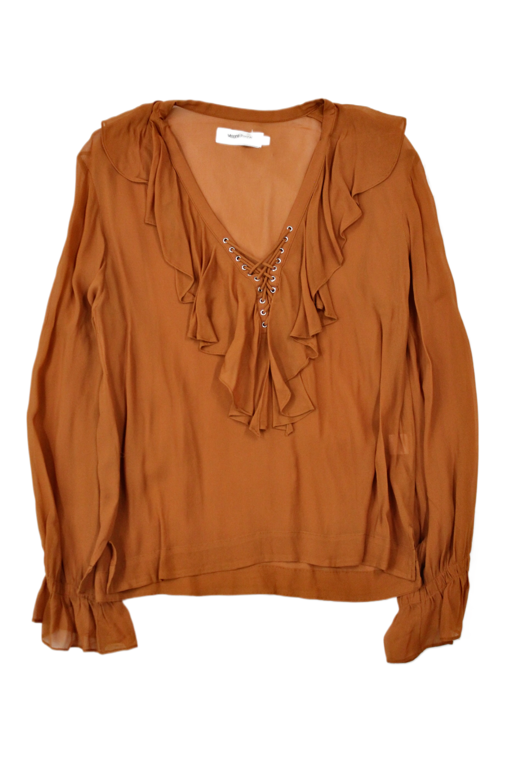 Magali Pascal - Lace Up Front Top