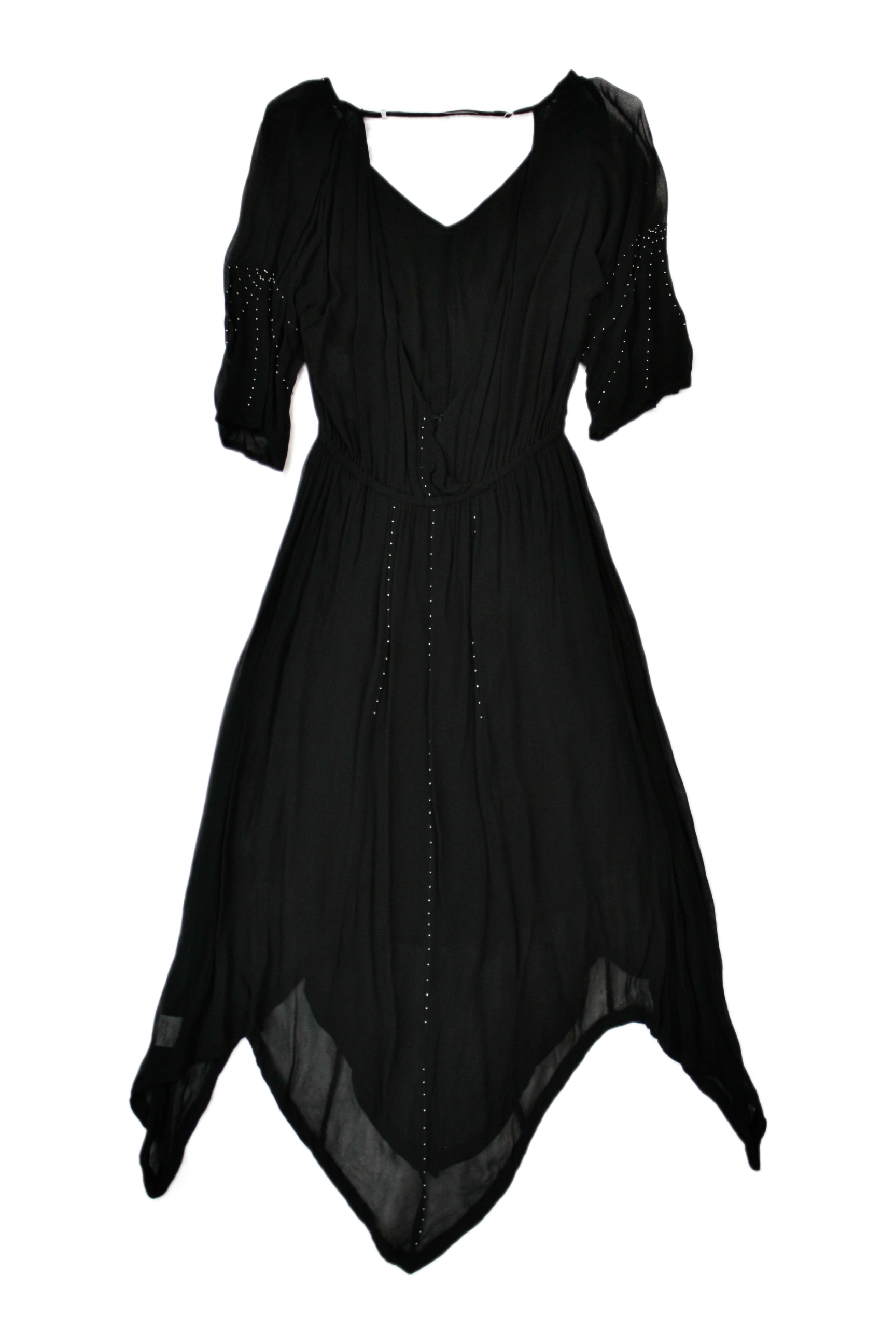 KINGA CSILLA - Studded Chiffon Dress