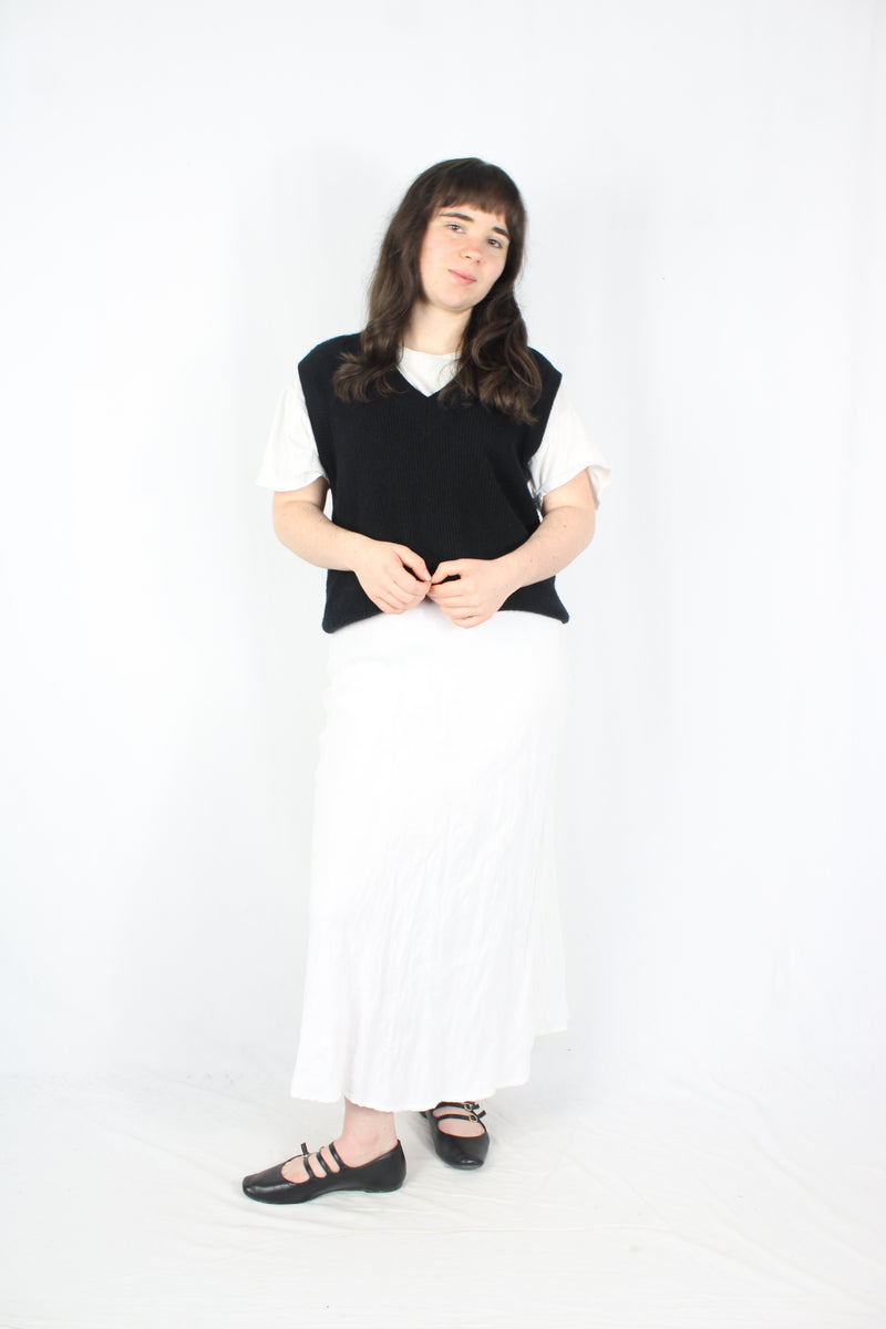 Ruby - Linen Slip Skirt