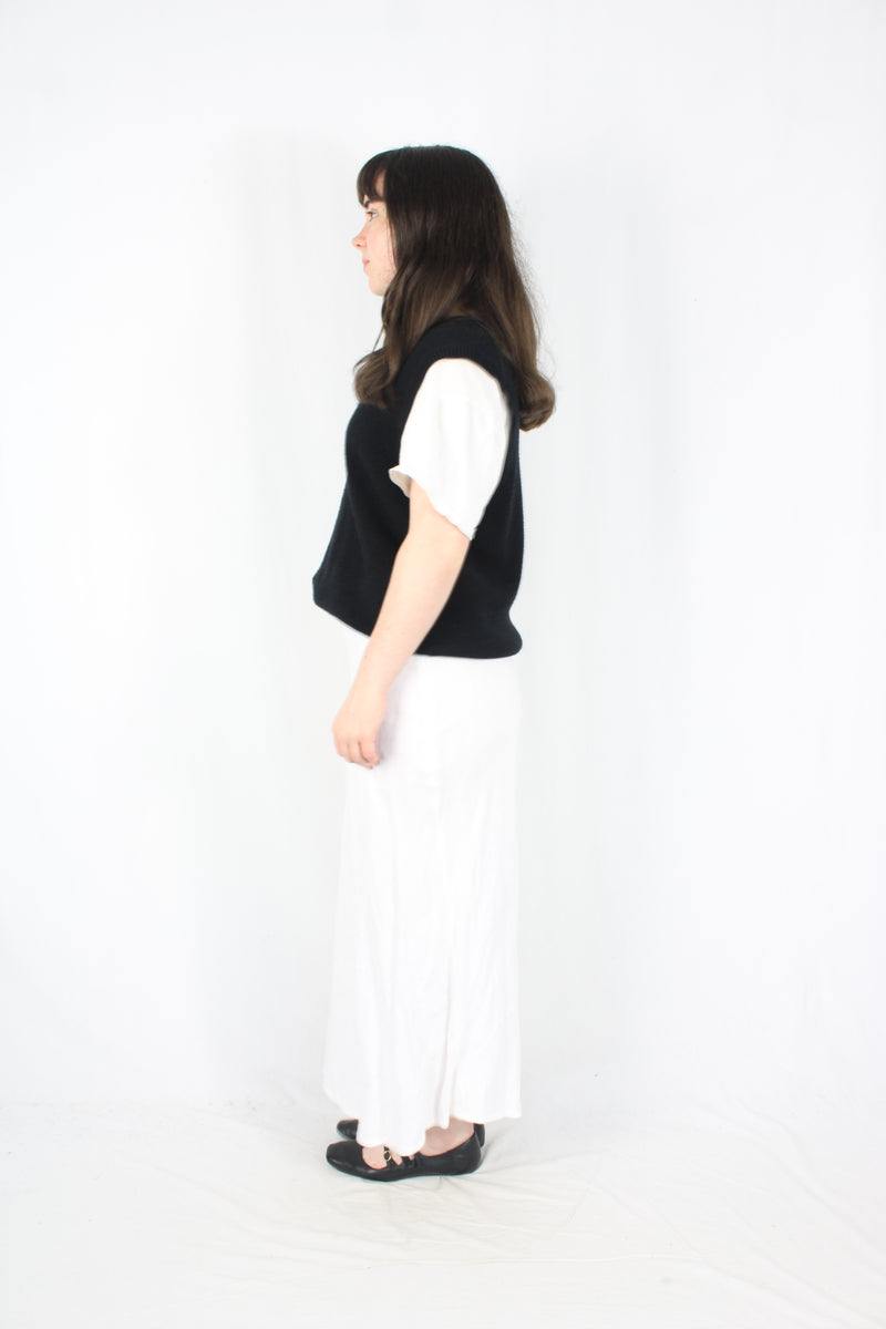 Ruby - Linen Slip Skirt