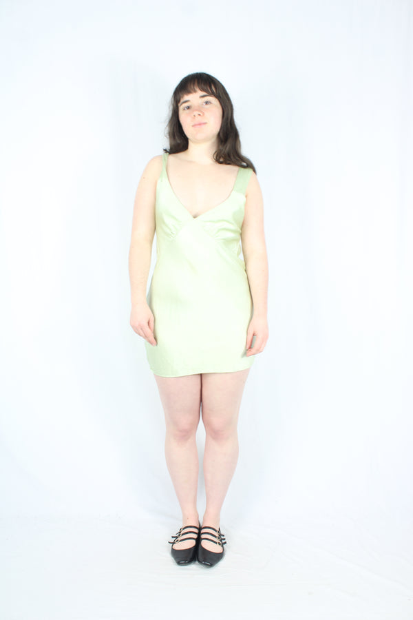 Shona Joy - Satin Mini Dress