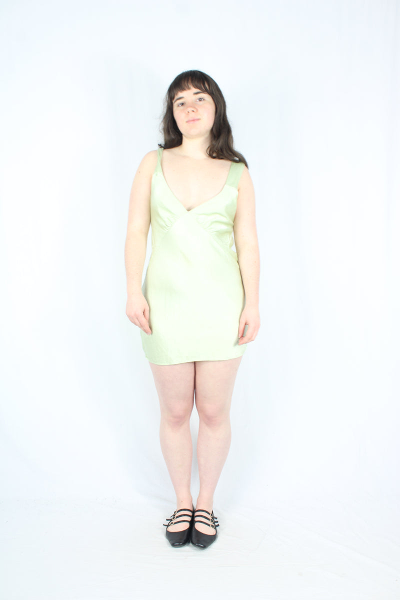 Shona Joy - Satin Mini Dress