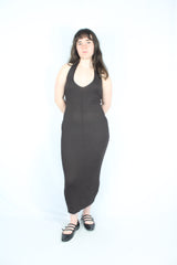 Ruby - Ribbed Halter Dress