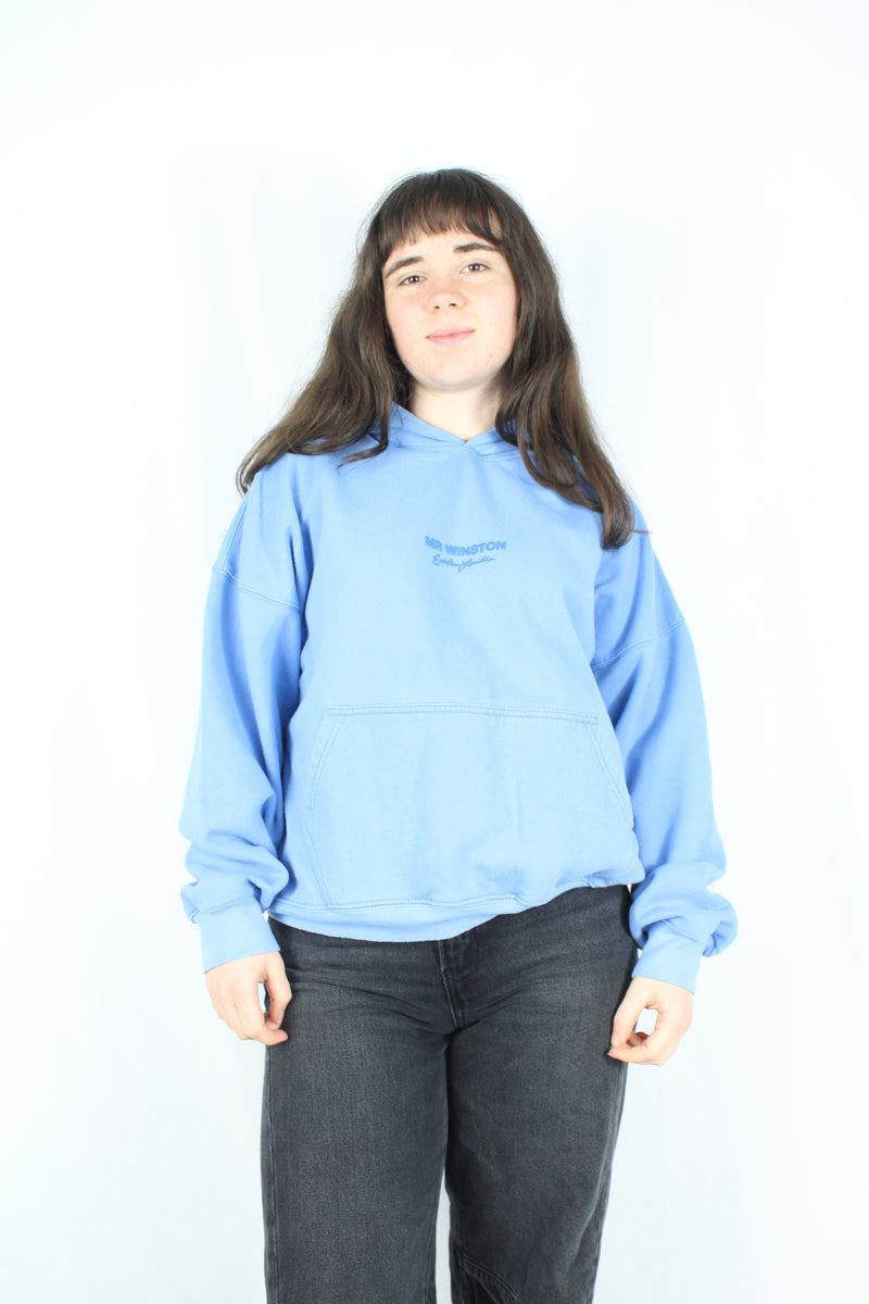Mr Winston - Blue Hoodie