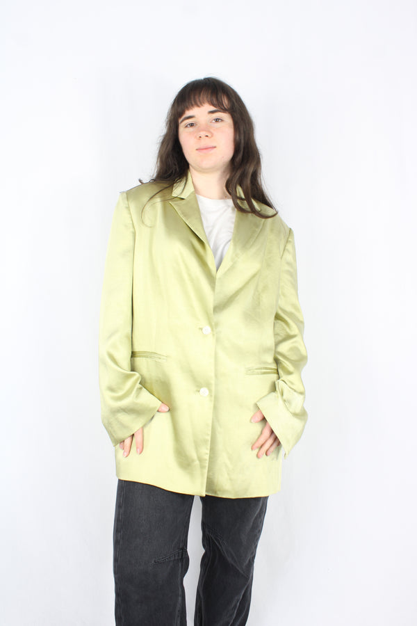 Maryme - Oversized Satin Blazer