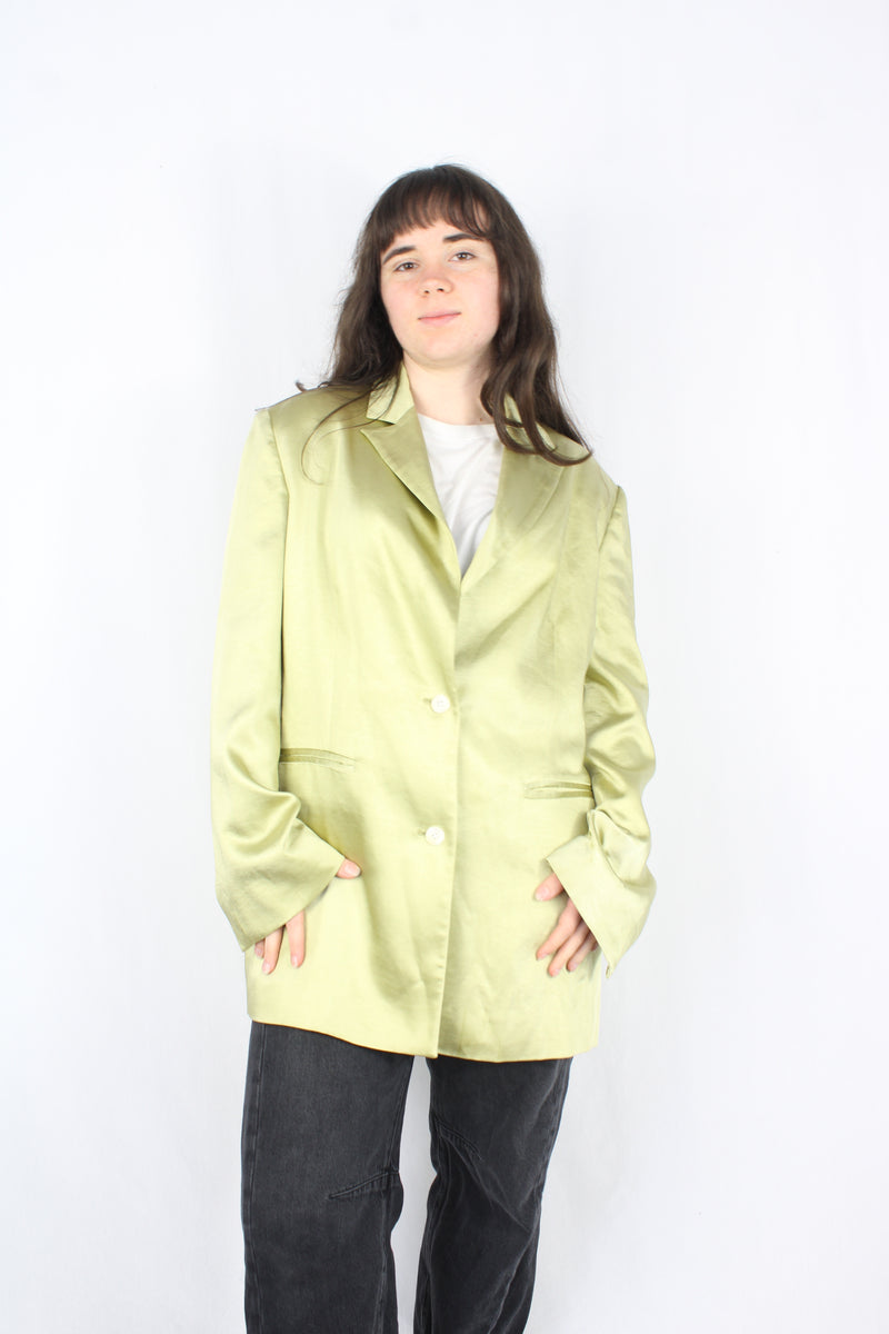 Maryme - Oversized Satin Blazer