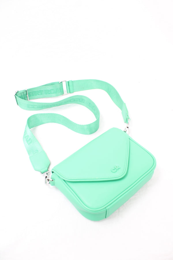 Country Road - Green Crossbody Bag