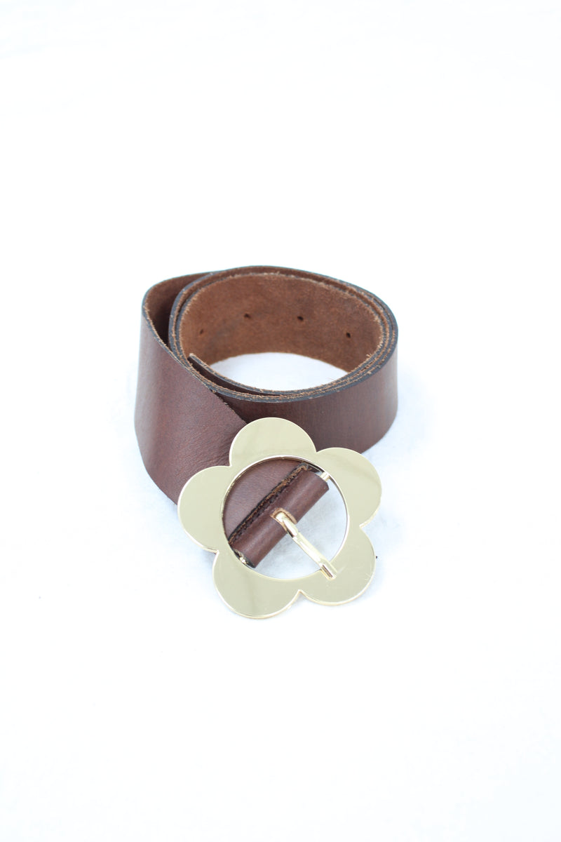 Ruby - Halo Leather Belt