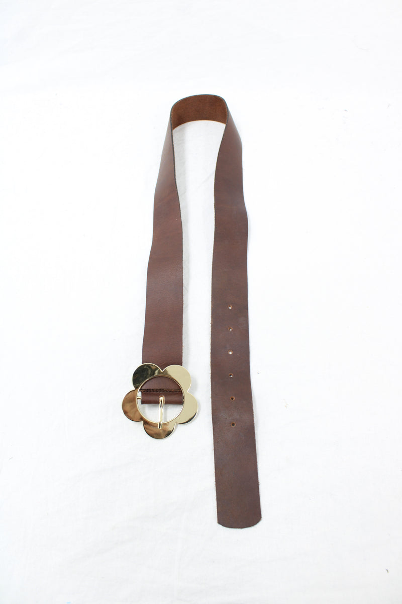 Ruby - Halo Leather Belt