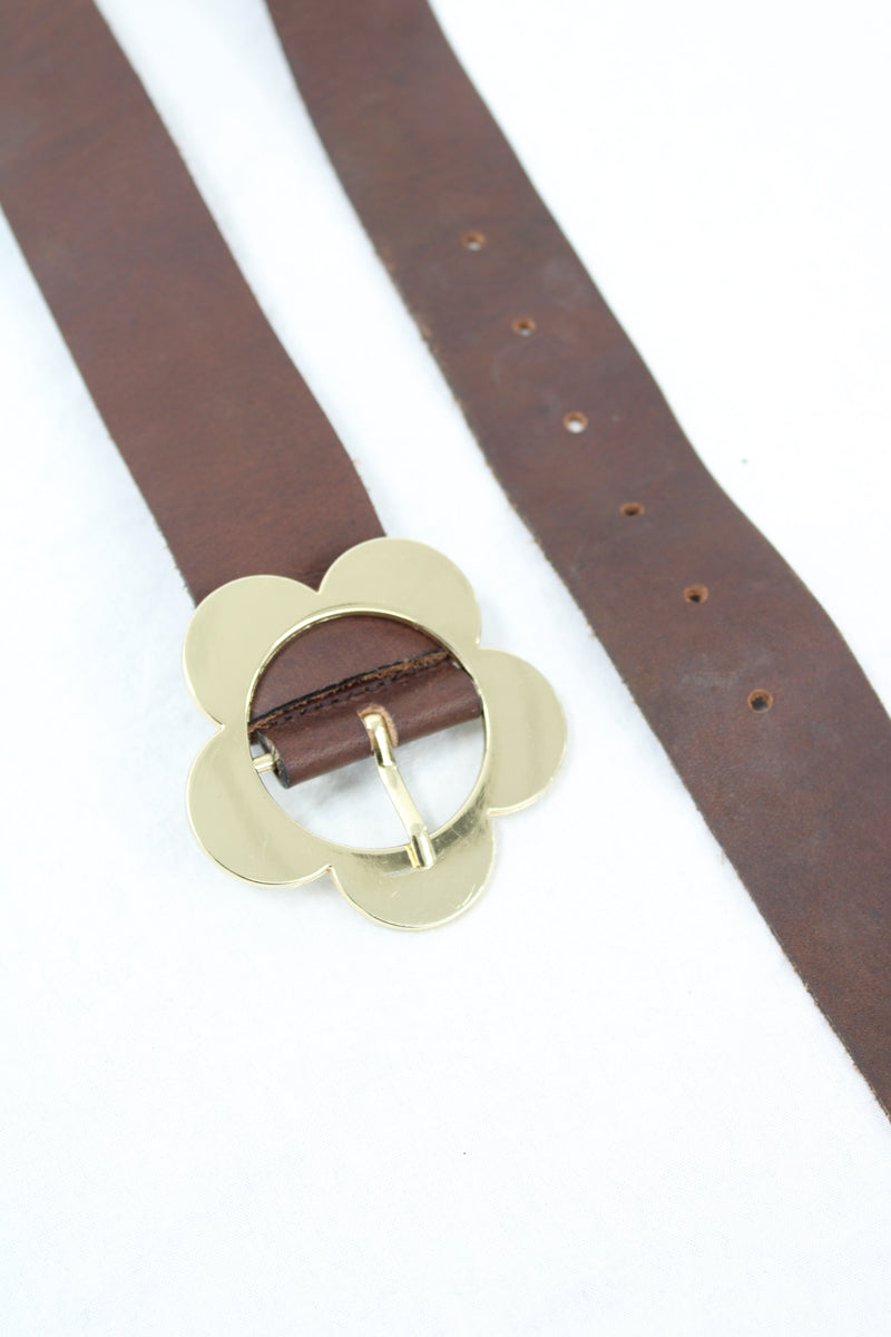 Ruby - Halo Leather Belt