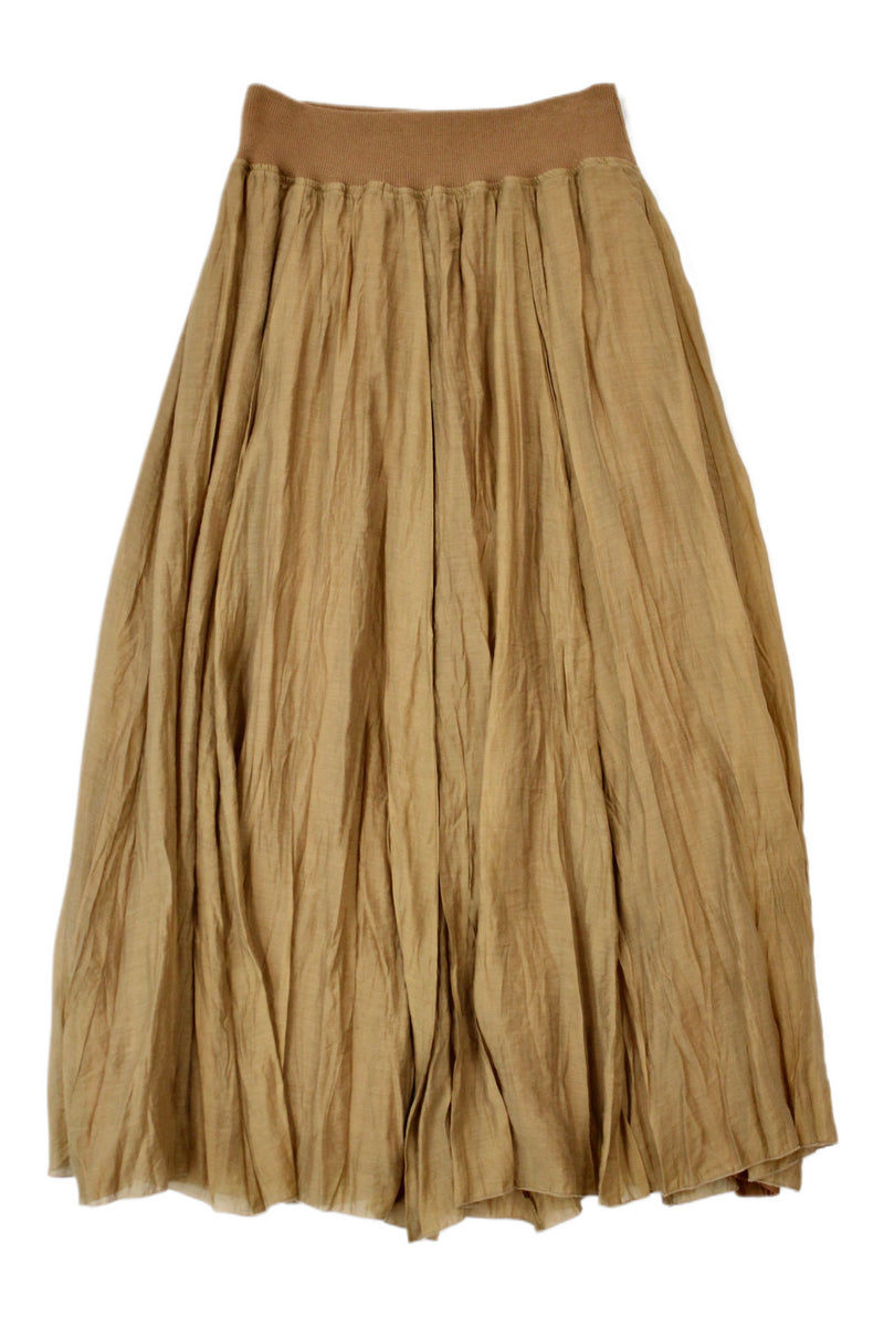 Caroline Sills - Crinkle Midi Skirt