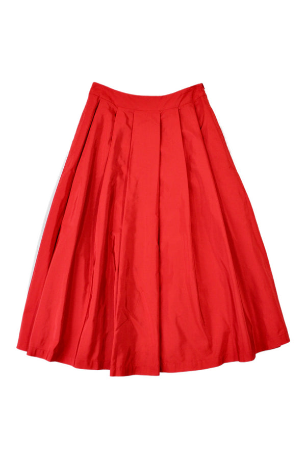 Isaac & Lulu - Taffeta Midi Skirt