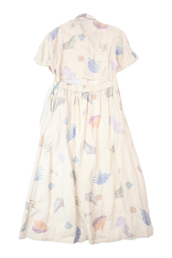 Jag - Linen Shell Print Dress