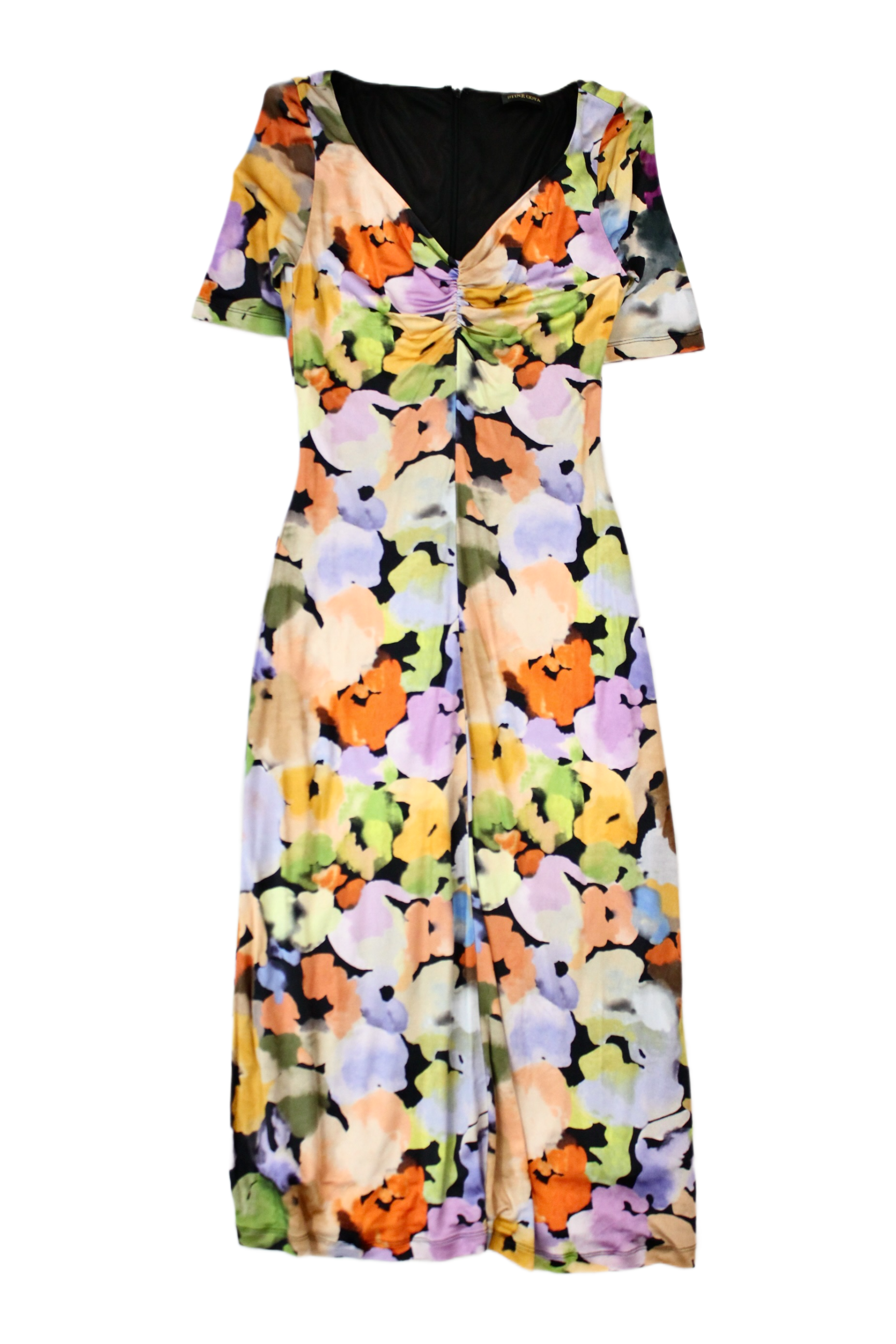 Stine Goya - Stretch Knit Floral Midi