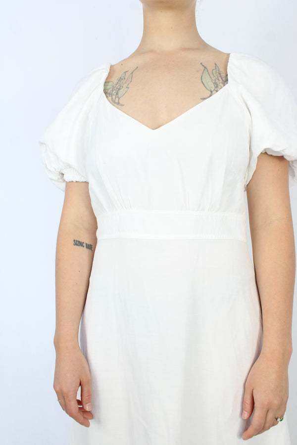 Country Road - White Flowy Dress