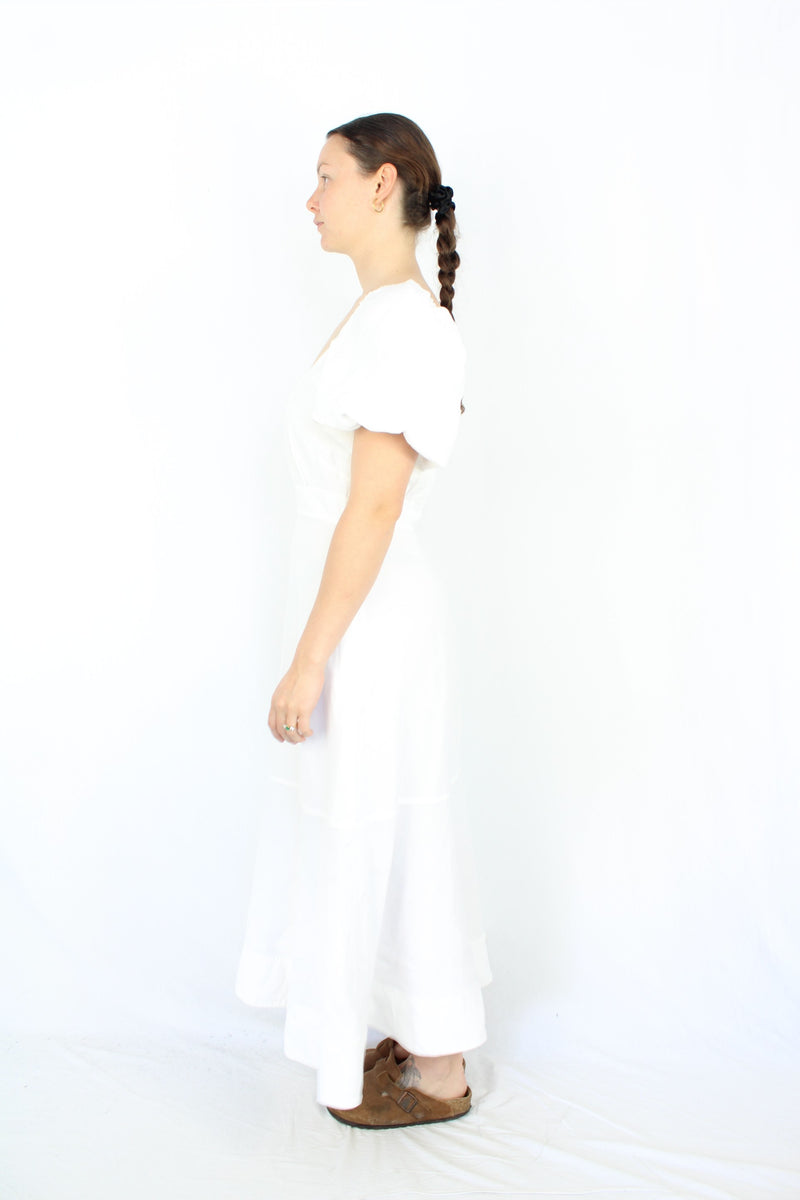 Country Road - White Flowy Dress