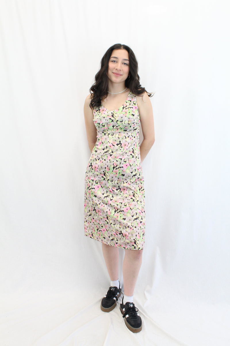 Eiffel Fashions - Floral Midi Dress