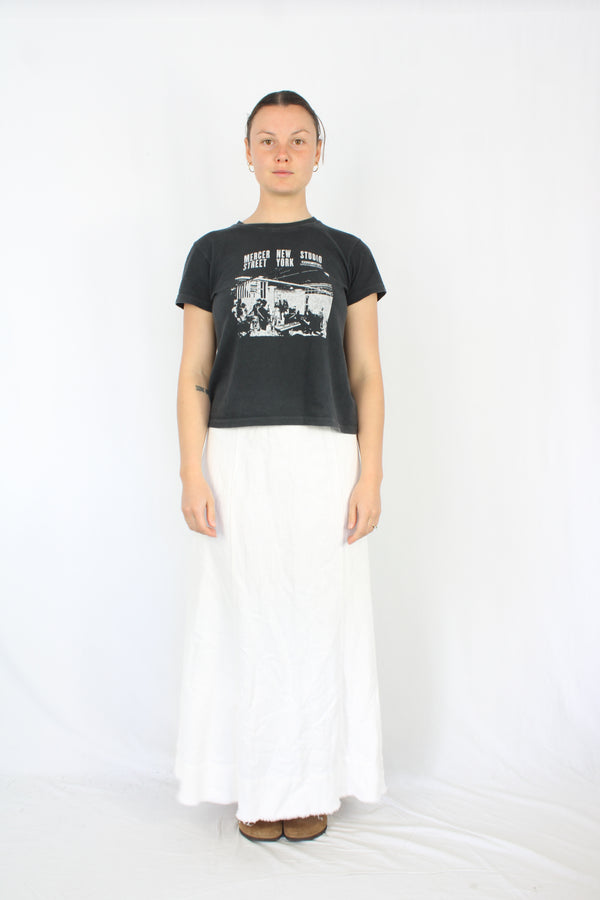 Marle - Thick Linen Skirt