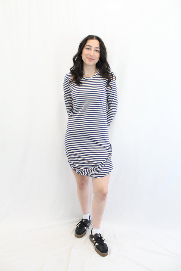 Moochi - Striped Midi Dress