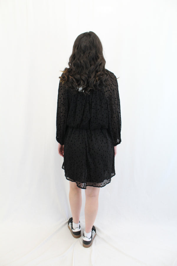 Zara - Velvet Floral Mini NWT