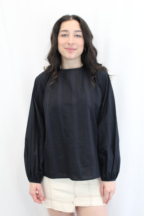 Marle - Linen Balloon Sleeve