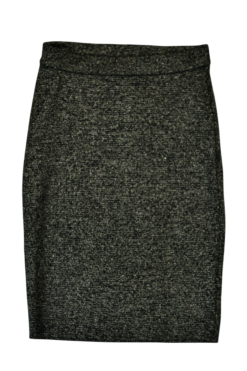 Diane von Furstenberg - Metallic Knit Pencil Skirt