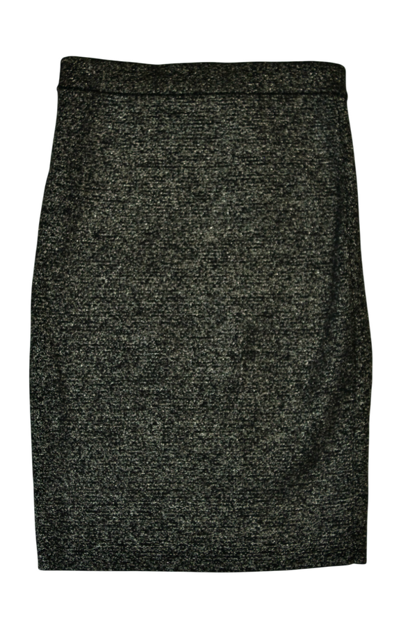 Diane von Furstenberg - Metallic Knit Pencil Skirt