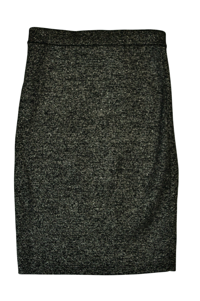 Diane von Furstenberg - Metallic Knit Pencil Skirt
